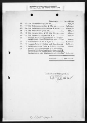 Thumbnail for Reports On Businesses > Basic Source Documents On Dyckerhoff And Widman K.G. GEA Branch