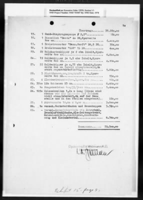 Thumbnail for Reports On Businesses > Basic Source Documents On Dyckerhoff And Widman K.G. GEA Branch