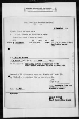 Administrative Records > Military Personnel: O'Brien-Rousseau