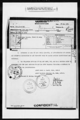 Administrative Records > Military Personnel: O'Brien-Rousseau