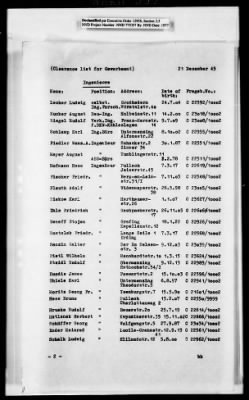 Thumbnail for Administrative Records > Denazification : Fragebogen Clearance Sheets, August 11 1945-January 29, 1946