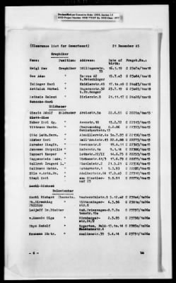 Thumbnail for Administrative Records > Denazification : Fragebogen Clearance Sheets, August 11 1945-January 29, 1946