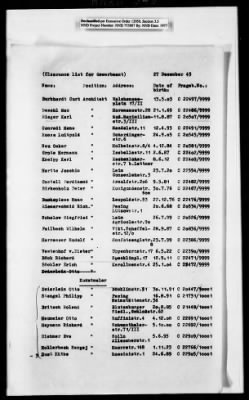 Thumbnail for Administrative Records > Denazification : Fragebogen Clearance Sheets, August 11 1945-January 29, 1946