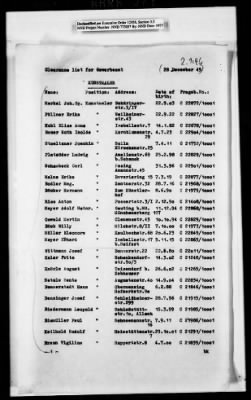 Thumbnail for Administrative Records > Denazification : Fragebogen Clearance Sheets, August 11 1945-January 29, 1946