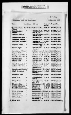 Administrative Records > Denazification : Fragebogen Clearance Sheets, August 11 1945-January 29, 1946