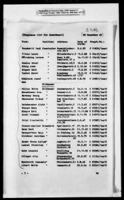 Administrative Records > Denazification : Fragebogen Clearance Sheets, August 11 1945-January 29, 1946