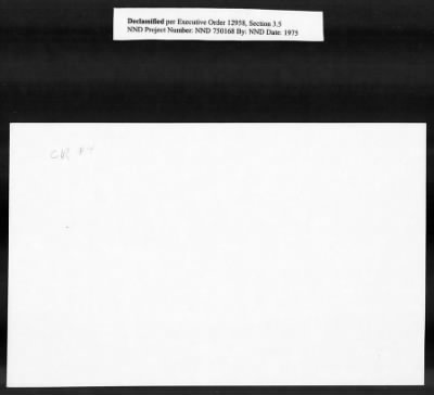 Thumbnail for Card File on Art-Looting Suspects > RECORDS OF THE AMERICAN COMMISSION FOR THE PROTECTION AND SALVAGE OF ARTISTIC AND HISTORIC MONUMENTS IN WAR AREAS (THE ROBERTS COMMISSION), 1943-1946