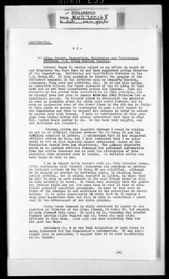 Thumbnail for Reports from Advisors Overseas > [Sumner Mck.] Crosby's Report No 1, 2nd Trip, Dated April 5, 1945