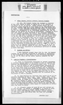 Thumbnail for Reports from Advisors Overseas > [Sumner Mck.] Crosby's Report No 1, 2nd Trip, Dated April 5, 1945