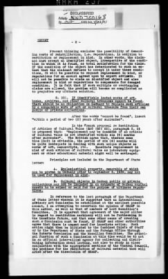 Thumbnail for Reports from Advisors Overseas > [Sumner Mck.] Crosby's Report No 1, 2nd Trip, Dated April 5, 1945