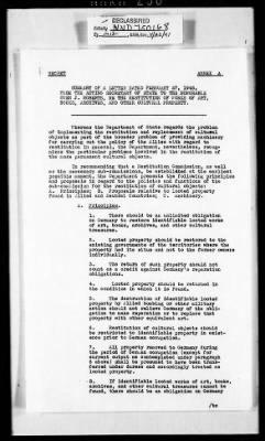 Thumbnail for Reports from Advisors Overseas > [Sumner Mck.] Crosby's Report No 1, 2nd Trip, Dated April 5, 1945