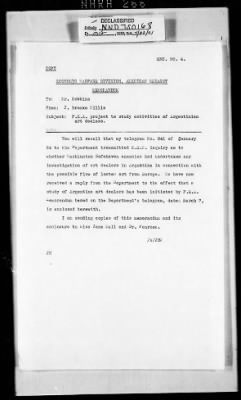 Thumbnail for Reports from Advisors Overseas > [Sumner Mck.] Crosby's Report No 1, 2nd Trip, Dated April 5, 1945