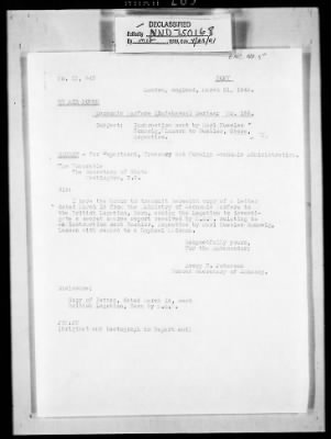 Thumbnail for Reports from Advisors Overseas > [Sumner Mck.] Crosby's Report No 1, 2nd Trip, Dated April 5, 1945