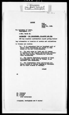 Thumbnail for Reports from Advisors Overseas > [Sumner Mck.] Crosby's Report No 1, 2nd Trip, Dated April 5, 1945