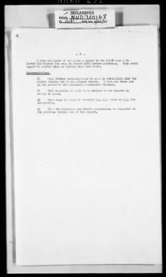 Thumbnail for Reports from Advisors Overseas > [Sumner Mck.] Crosby's Report No 1, 2nd Trip, Dated April 5, 1945