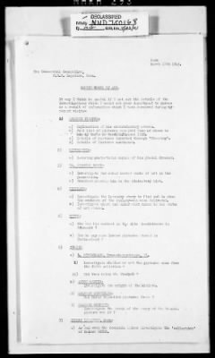 Thumbnail for Reports from Advisors Overseas > [Sumner Mck.] Crosby's Report No 1, 2nd Trip, Dated April 5, 1945