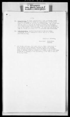 Thumbnail for Reports from Advisors Overseas > [Sumner Mck.] Crosby's Report No 1, 2nd Trip, Dated April 5, 1945