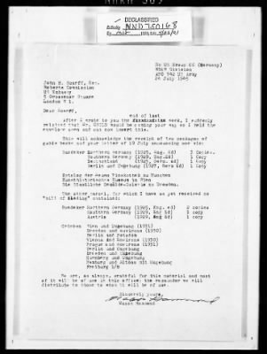 London Files > London File - Scarff And Walker Correspondence, July - September 1945