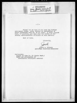 London Files > London File - Scarff And Walker Correspondence, July - September 1945