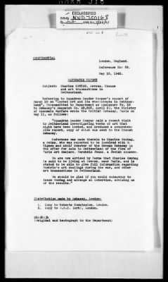 Reports from Advisors Overseas > London Dispatch No. 23153, [Sumner Mck.] Crosby's Report No. 3, Dated May 19, 1945