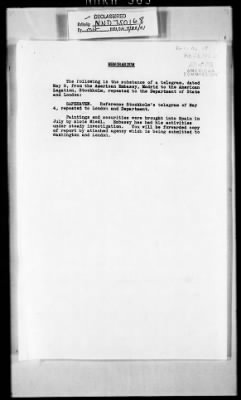 Reports from Advisors Overseas > London Dispatch No. 23285, [Jane] Mull's Report, Dated May 28, 1945