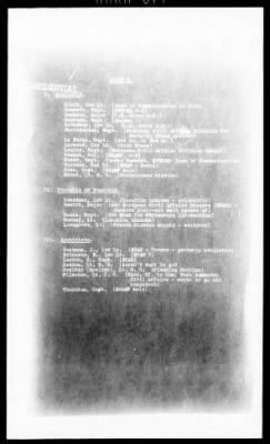 Thumbnail for Records Relating to the Restitution of Cultural Materials > Office Of Strategic Services (OSS) - Special Reports Art Unit (1 Of 7)