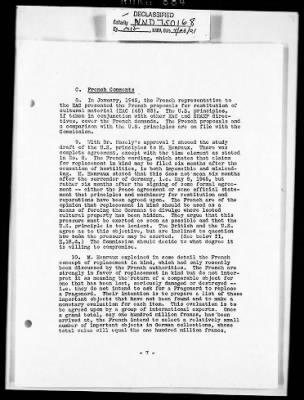 Thumbnail for Records Relating to the Restitution of Cultural Materials > Office Of Strategic Services (OSS) - Special Reports Art Unit (1 Of 7)