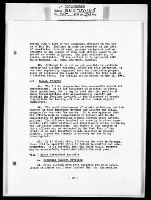 Thumbnail for Records Relating to the Restitution of Cultural Materials > Office Of Strategic Services (OSS) - Special Reports Art Unit (1 Of 7)