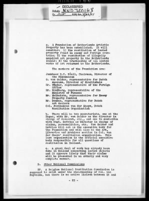 Thumbnail for Records Relating to the Restitution of Cultural Materials > Office Of Strategic Services (OSS) - Special Reports Art Unit (1 Of 7)