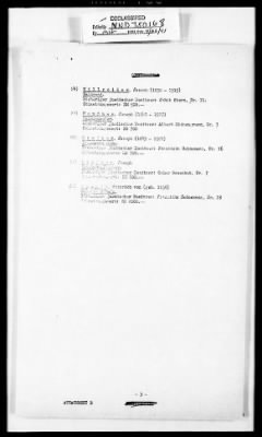 Thumbnail for Records Relating to the Restitution of Cultural Materials > Office Of Strategic Services (OSS) - Special Reports Art Unit (1 Of 7)