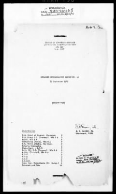 Thumbnail for Records Relating to the Restitution of Cultural Materials > Office Of Strategic Services (OSS) - Special Reports Art Unit (1 Of 7)