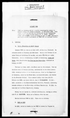 Records Relating to the Restitution of Cultural Materials > Office Of Strategic Services (OSS) - Special Reports Art Unit (1 Of 7)