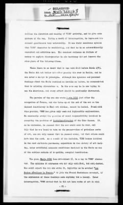 Thumbnail for Records Relating to the Restitution of Cultural Materials > Office Of Strategic Services (OSS) - Special Reports Art Unit (1 Of 7)