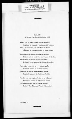 Records Relating to the Restitution of Cultural Materials > Office Of Strategic Services (OSS) - Special Reports Art Unit (1 Of 7)