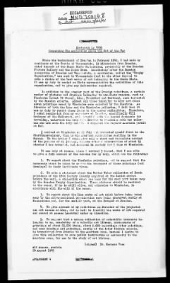 Records Relating to the Restitution of Cultural Materials > Office Of Strategic Services (OSS) - Special Reports Art Unit (1 Of 7)