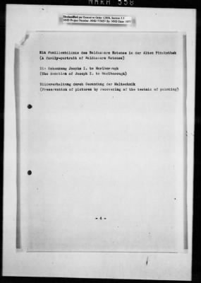 Records Relating To The Status Of Monuments, Museums, And Archives > Repositories, Correspondence: South Bavaria (Osterhofen-Pfaffenhausen)