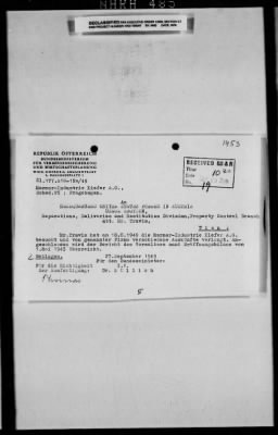 Thumbnail for Reports On Businesses > Documents Not Used As Exhibits - Austrian Subsidary Of Marmer - Industrie Kiefer AG Kiefersfelder, Bavwia ( Stone And Marble Querry) And Processing Entuprise