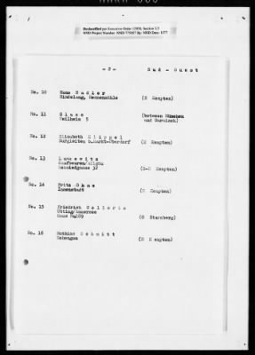 Thumbnail for Restitution Research Records > Investigations By Foreign Representatives: France