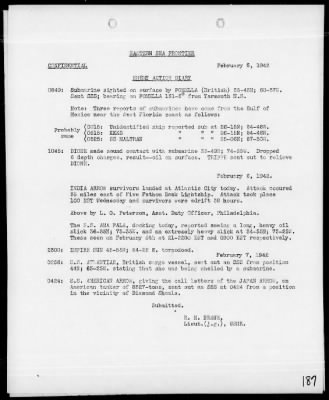 COMEASTSEAFRON > War Diary, 12/1/41 to 6/30/42