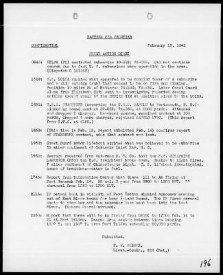 COMEASTSEAFRON > War Diary, 12/1/41 to 6/30/42