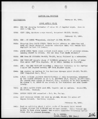 COMEASTSEAFRON > War Diary, 12/1/41 to 6/30/42