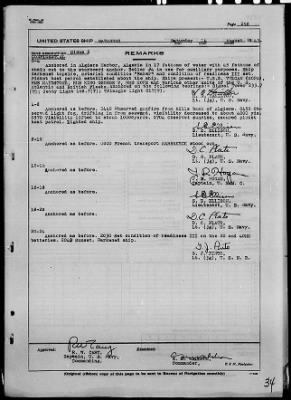 USS SAVANNAH > War Diary, 8/1-31/43 (Action Report)