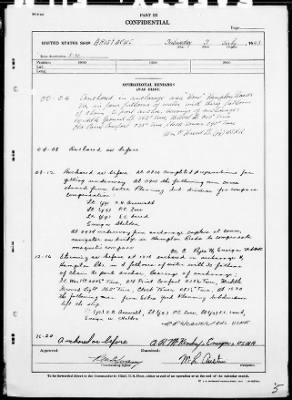 USS ARISTAEUS > War Diary, 7/1-31/43