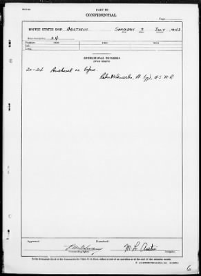 USS ARISTAEUS > War Diary, 7/1-31/43