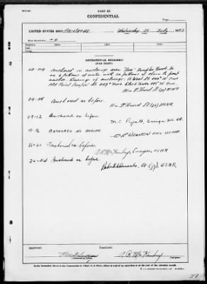 USS ARISTAEUS > War Diary, 7/1-31/43