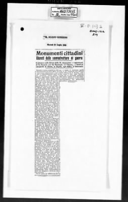 Thumbnail for MFAA Field Reports > MFAEA—MTO Report For June 1945