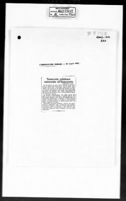 Thumbnail for MFAA Field Reports > MFAEA—MTO Report For June 1945