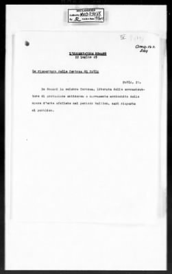 Thumbnail for MFAA Field Reports > MFAEA—MTO Report For June 1945