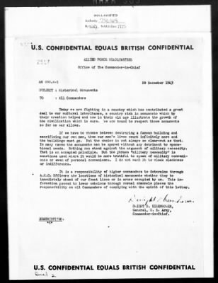 Thumbnail for Correspondence with Commission Members and Personnel > Cairns, Huntington John Gilmore And John H. Scarff [Oct 1943-Dec 1944