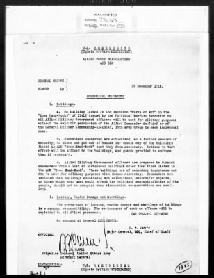 Thumbnail for Correspondence with Commission Members and Personnel > Cairns, Huntington John Gilmore And John H. Scarff [Oct 1943-Dec 1944